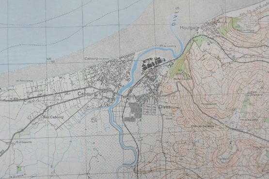 CARTE WEHRMACHT 1943 CABOURG -DIVES-Normandie – Image 3