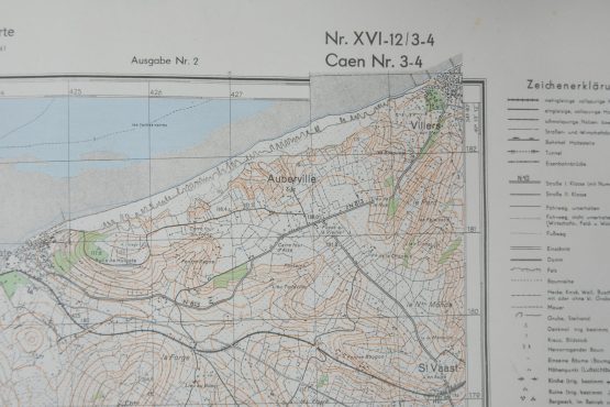 CARTE WEHRMACHT 1943 CABOURG -DIVES-Normandie – Image 6