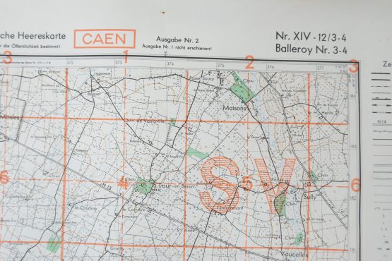 CARTE WEHRMACHT 1943 - NORMANDIE – Image 4