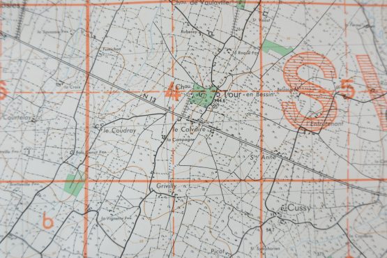 CARTE WEHRMACHT 1943 - NORMANDIE – Image 5