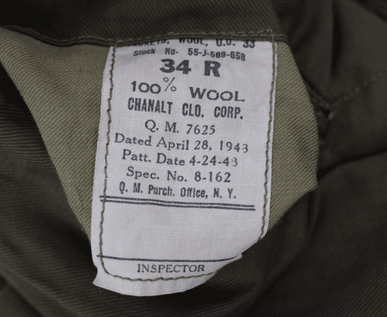 BLOUSON US " IKE JACKET" -1943 – Image 8