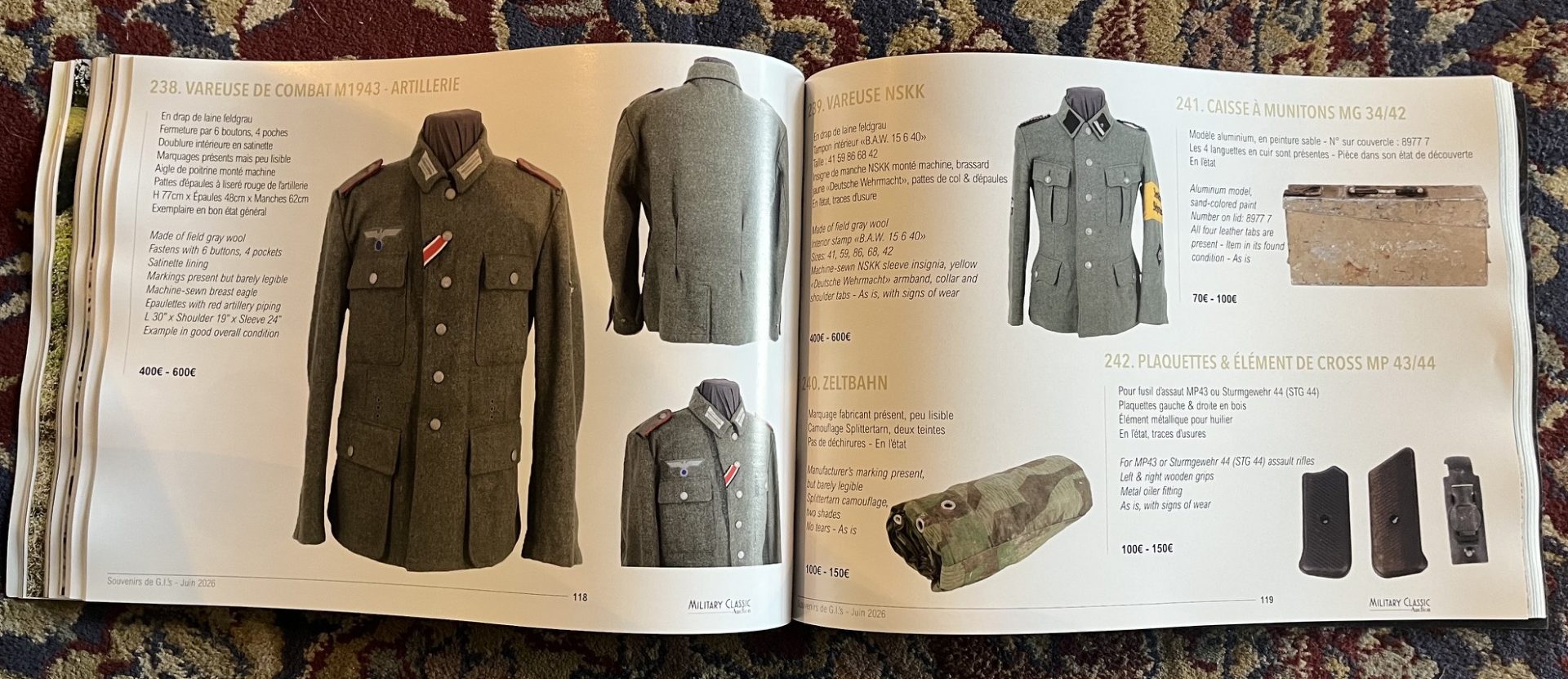 CATALOGUE «Souvenirs de Gi's», vente du 21 Juin 2026 – Image 7