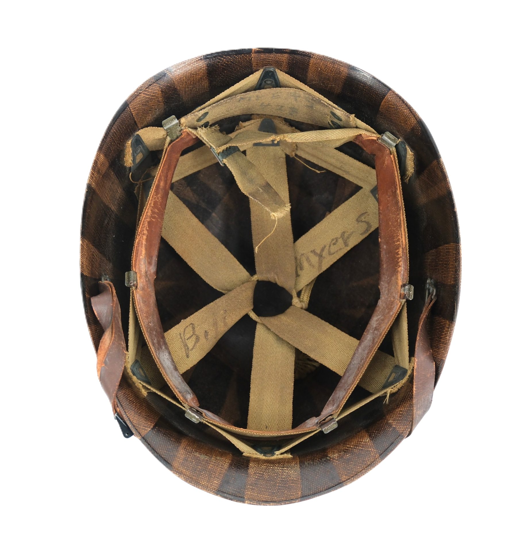 CASQUE US M1 NOMINATIF "BILL MYERS" - 1942 – Image 13